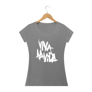 Nome do produto Camiseta Babylook Coldplay Viva La Vida