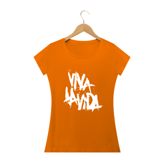 Nome do produto Camiseta Babylook Coldplay Viva La Vida