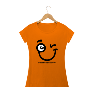 Nome do produto Camiseta Babylook Sorriso Maroto Hashtag