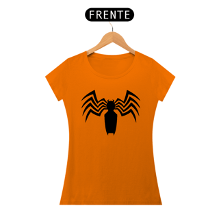 Nome do produto Camiseta Feminina Babylong - Venom (Estampa Preta)