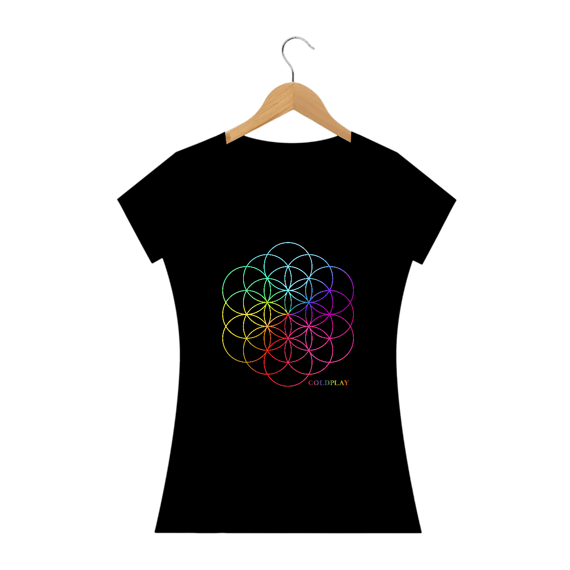Camiseta Babylook Coldplay A Head Full Of Dreams 1