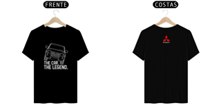 Nome do produto Camiseta Pajero TR4 The Car The Legend Mitsubishi (Estampa Clara)