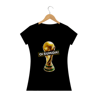 Nome do produto Camiseta Babylook Oi Sumida - Brasil na Copa