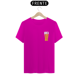 Nome do produto Camiseta de Boteco - Copo Nunca Fiz Amigos Bebendo Leite
