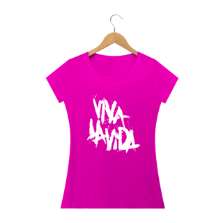 Nome do produto Camiseta Babylook Coldplay Viva La Vida