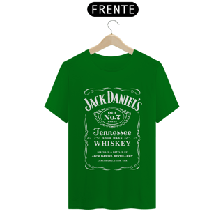 Nome do produto Camiseta Jack Daniels - Estampa Branca - Camisetas de Boteco