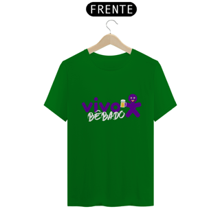 Nome do produto Camiseta Vivo Bêbado (Sátira Vivo)