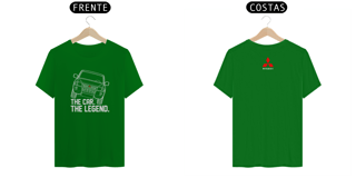 Nome do produto Camiseta Pajero TR4 The Car The Legend Mitsubishi (Estampa Clara)