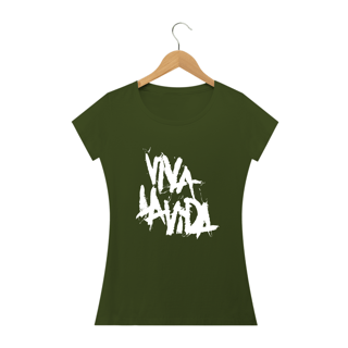 Nome do produto Camiseta Babylook Coldplay Viva La Vida