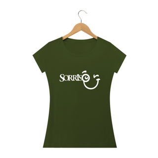 Nome do produto Camiseta Babylook Sorriso Maroto 01 - Diversas Cores