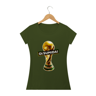 Nome do produto Camiseta Babylook Oi Sumida - Brasil na Copa