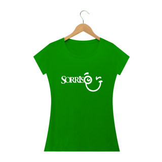 Nome do produto Camiseta Babylook Sorriso Maroto 01 - Diversas Cores
