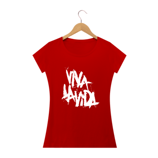 Nome do produto Camiseta Babylook Coldplay Viva La Vida