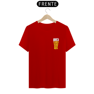 Nome do produto Camiseta de Boteco - Copo Nunca Fiz Amigos Bebendo Leite