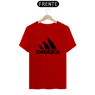 Nome do produto Camiseta Bebidas (Estampa Preta) - Sátira Adidas