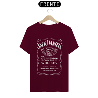 Nome do produto Camiseta Jack Daniels - Estampa Branca - Camisetas de Boteco