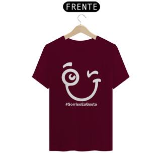Nome do produto Camiseta Sorriso Maroto Hashtag (Estampa Branca)
