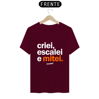 Nome do produto Camiseta Cartola FC Criei, Escalei, Mitei III