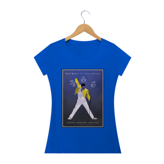 Nome do produto Camisa Queen - Who Wants To Live Forever - Baby Long