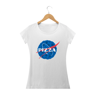 Nome do produto Camisa Phood Baby Look - Pizza (Nasa)