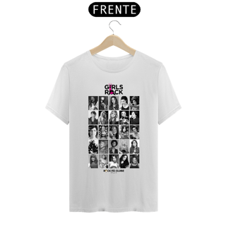 Nome do produto Camisa Mulheres do Rock - branca - prime