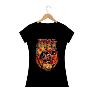 Camisa Kiss - Explosion - Baby Long