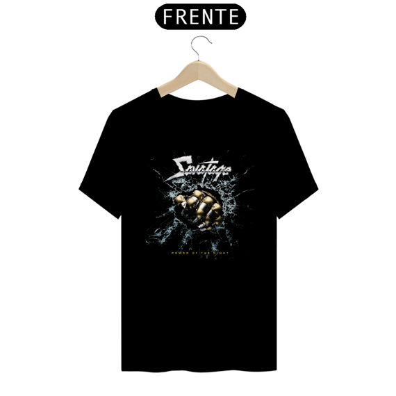 Camisa Savatage -Power Of The Night