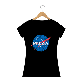Nome do produto Camisa Phood Baby Look - Pizza (Nasa)