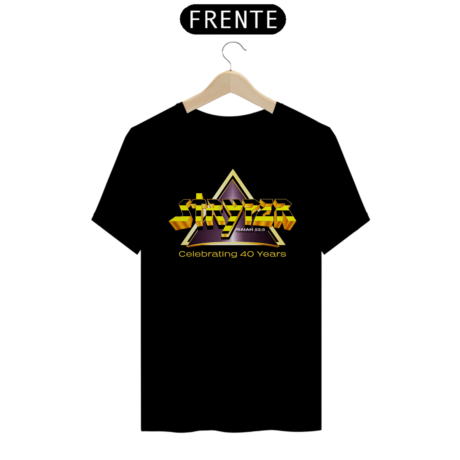 Camisa Stryper - Turnê de 40 anos