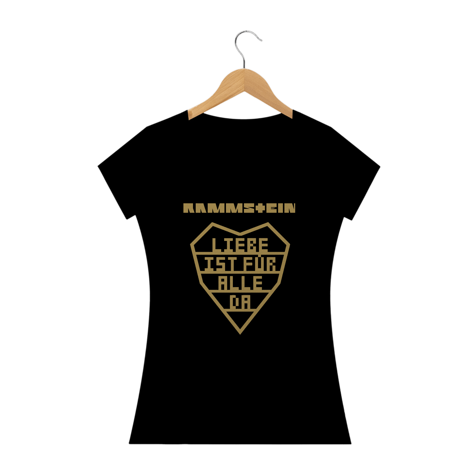 Camisa - Baby Look Long - Rammstein - Liebe Ist Fur Alle Da