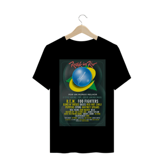 Nome do produto Camisa Rock In Rio - Lineup Oficial 2001 (Rara)