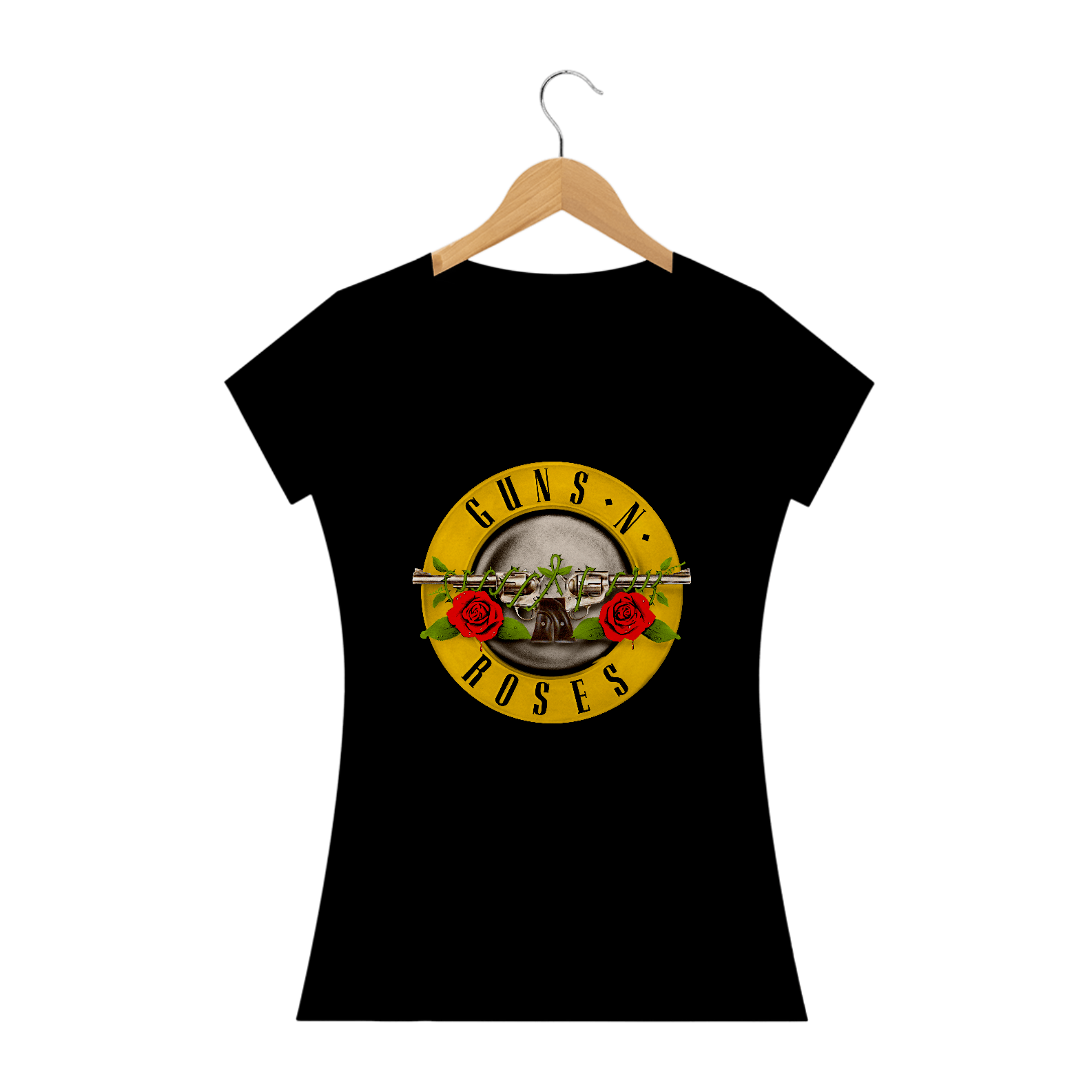 Camisa Guns N' Roses - Baby Look - Bullet