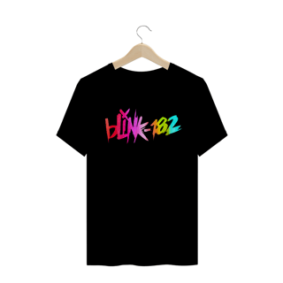 Camisa Blink-182 - Rainbow Logo