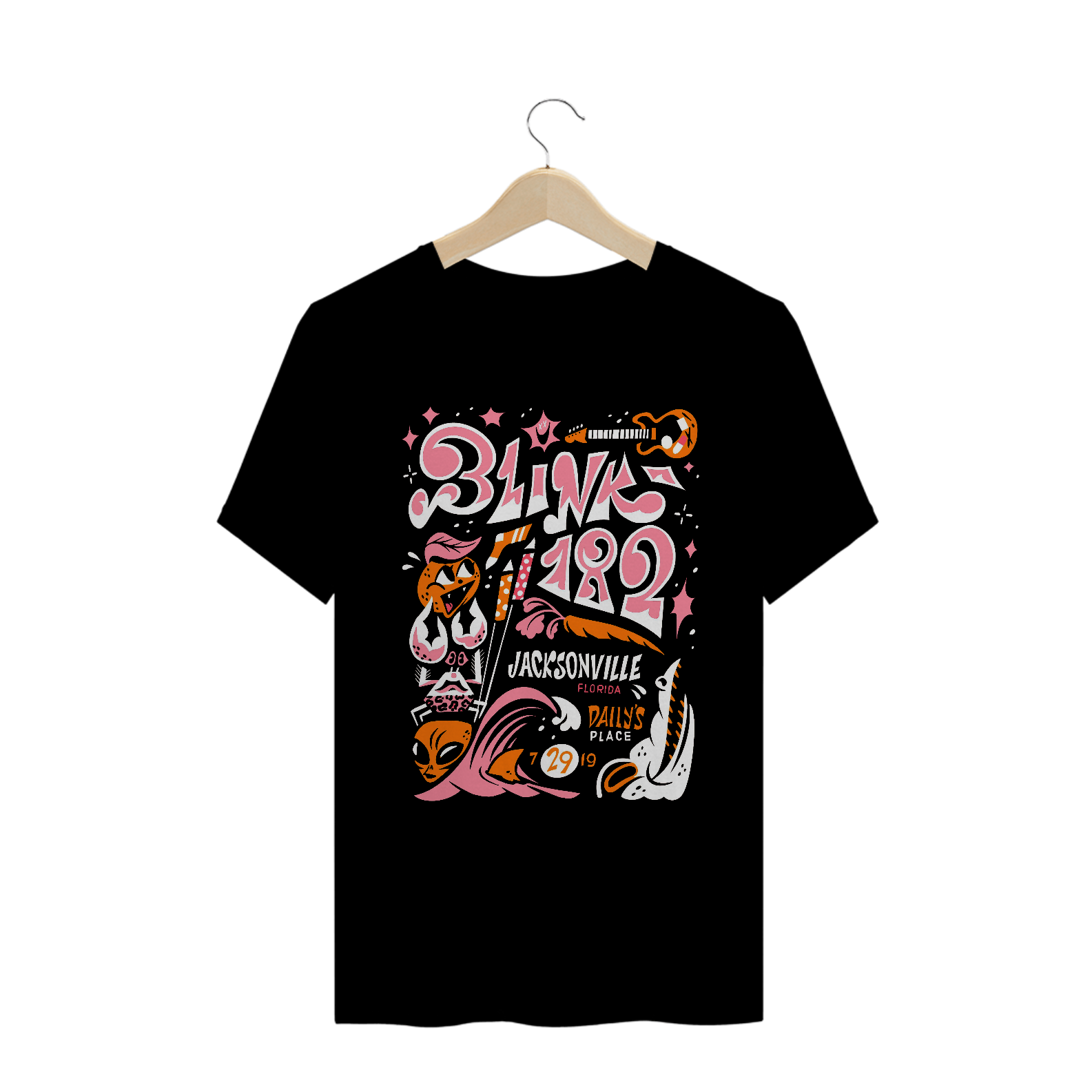 Camisa Blink-182 - Jacksonville 2019