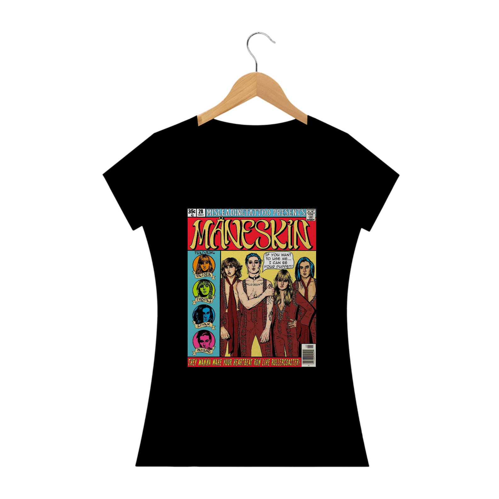 Camisa Maneskin - HQ - Baby Long