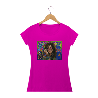 Nome do produto Camisa Janis Joplin -  Hippie - Baby Long