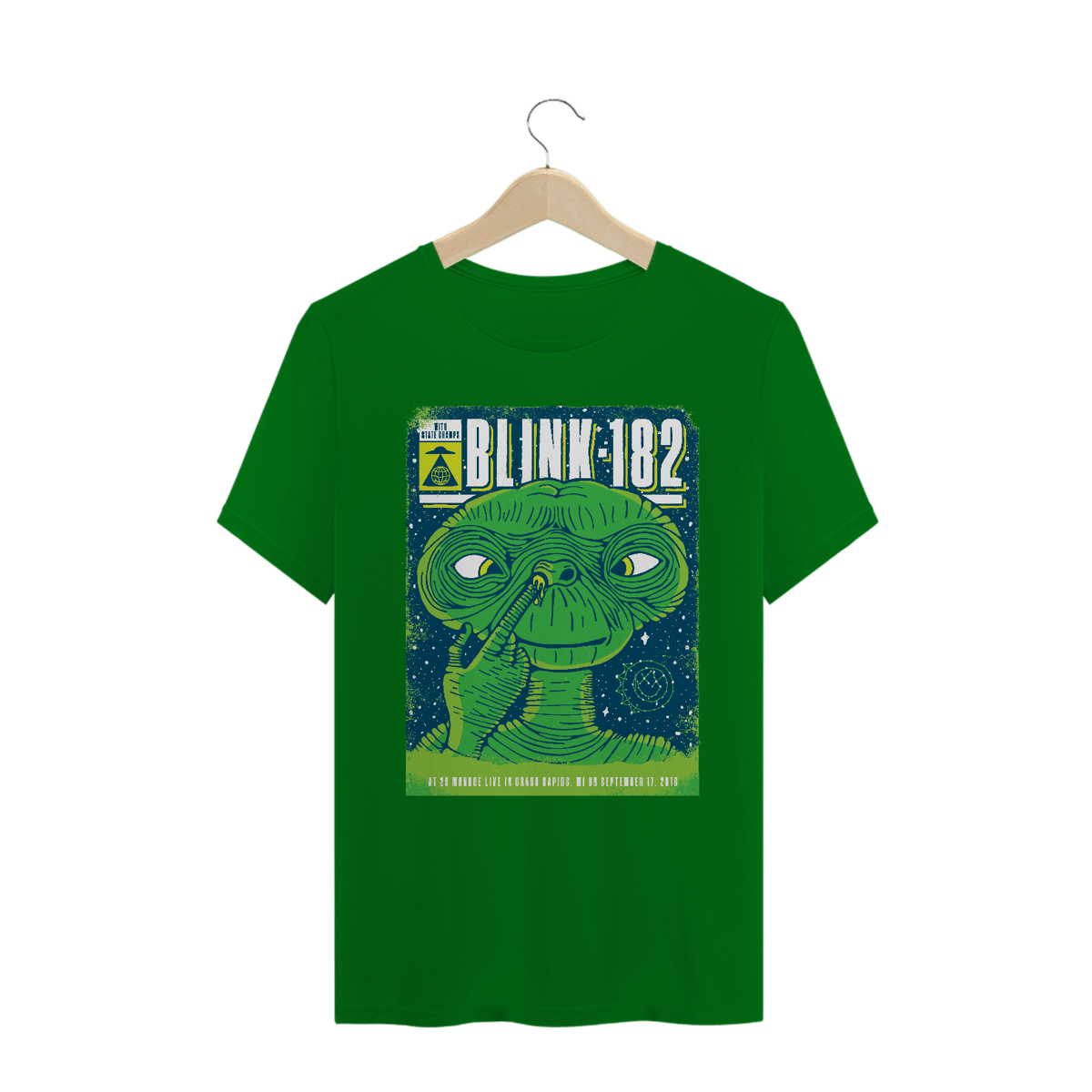 Nome do produto: Camisa Blink-182 - ET Grand Rapids