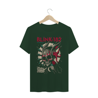 Nome do produto Camisa Blink-182 - Kansas 2017 - Coelho Caveira