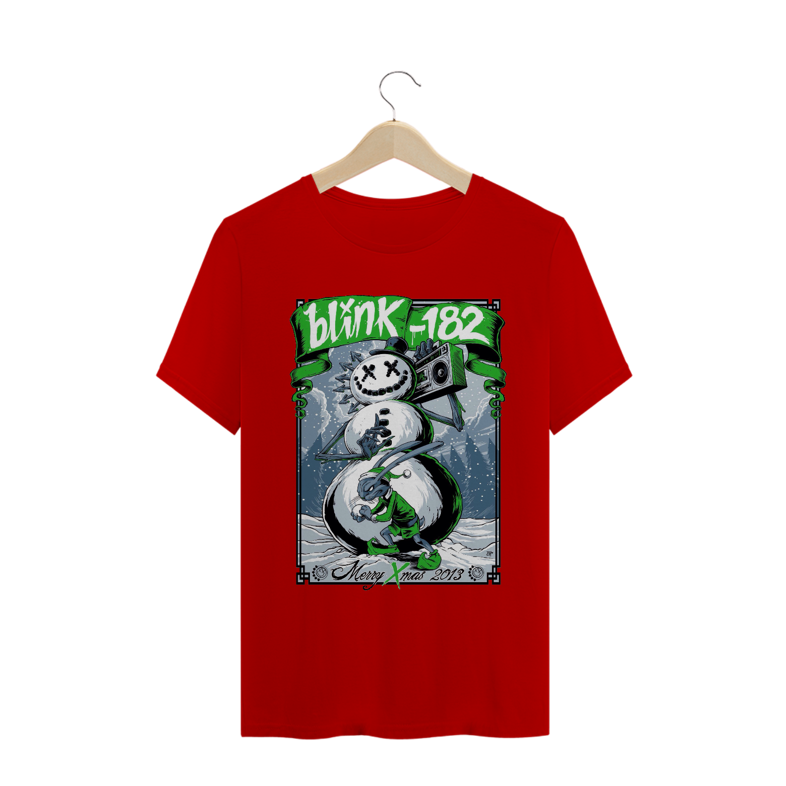 Camisa Blink-182 - Xmas 2013