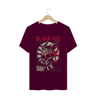 Nome do produto Camisa Blink-182 - Kansas 2017 - Coelho Caveira