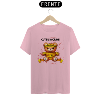 Nome do produto T-shirt Cute is a Crime