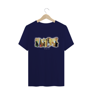 Nome do produto T-shirt One Piece - Companheiros (brilho claro)