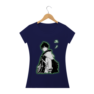 Nome do produto Baby long Black clover - Yuno (fonte clara)
