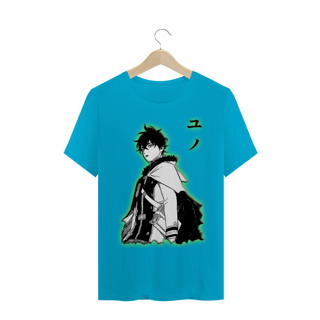 Nome do produto T-shirt Black clover -Yuno (fonte escura)