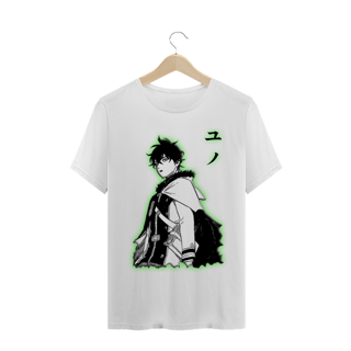 Nome do produto T-shirt Black clover -Yuno (fonte escura)