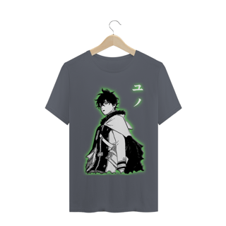 Nome do produto T-shirt Black clover - Yuno (fonte clara)