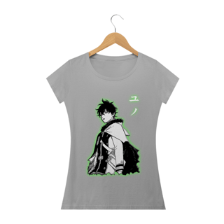 Nome do produto Baby long Black clover - Yuno (fonte clara)