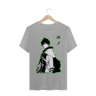 Nome do produto T-shirt Black clover -Yuno (fonte escura)