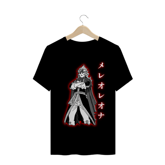 T-shirt Black clover - Mereoleona (fonte escura)