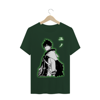 Nome do produto T-shirt Black clover - Yuno (fonte clara)